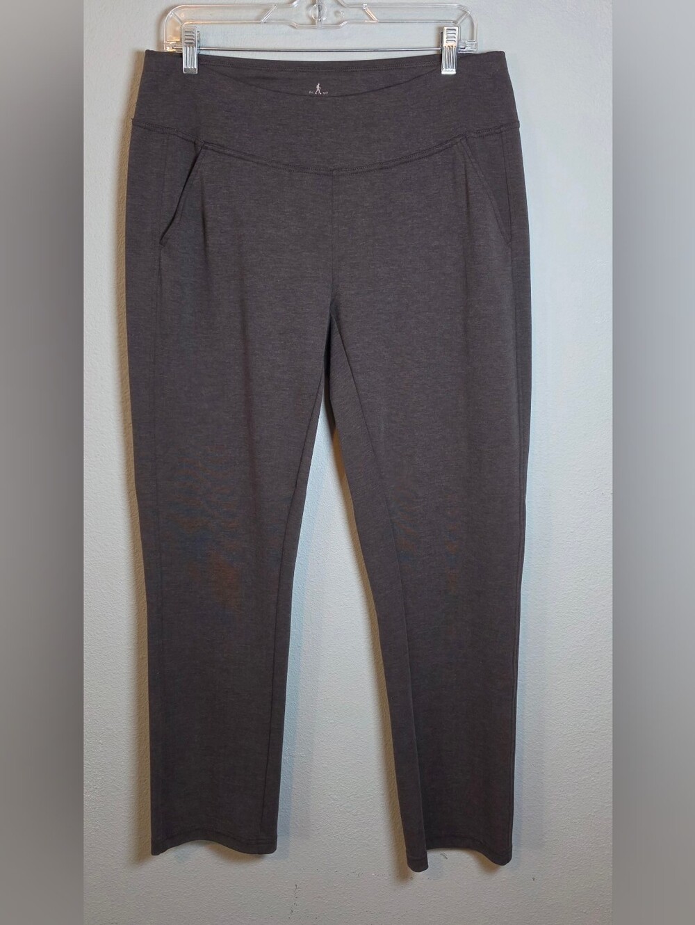 Royal Robbins Metro Melange Stretch Pants Women M Charcoal Grey Travel Casual